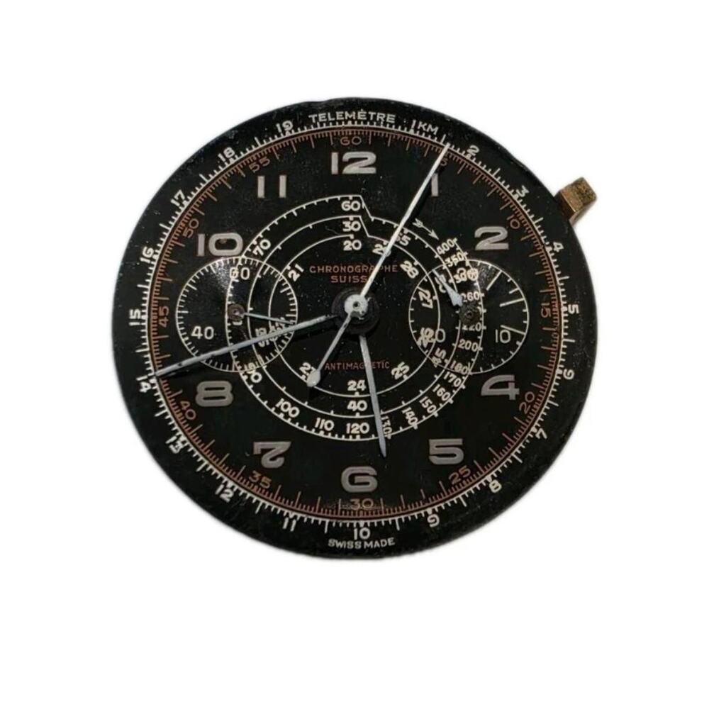 Vintage 1940s military aviator chronograph